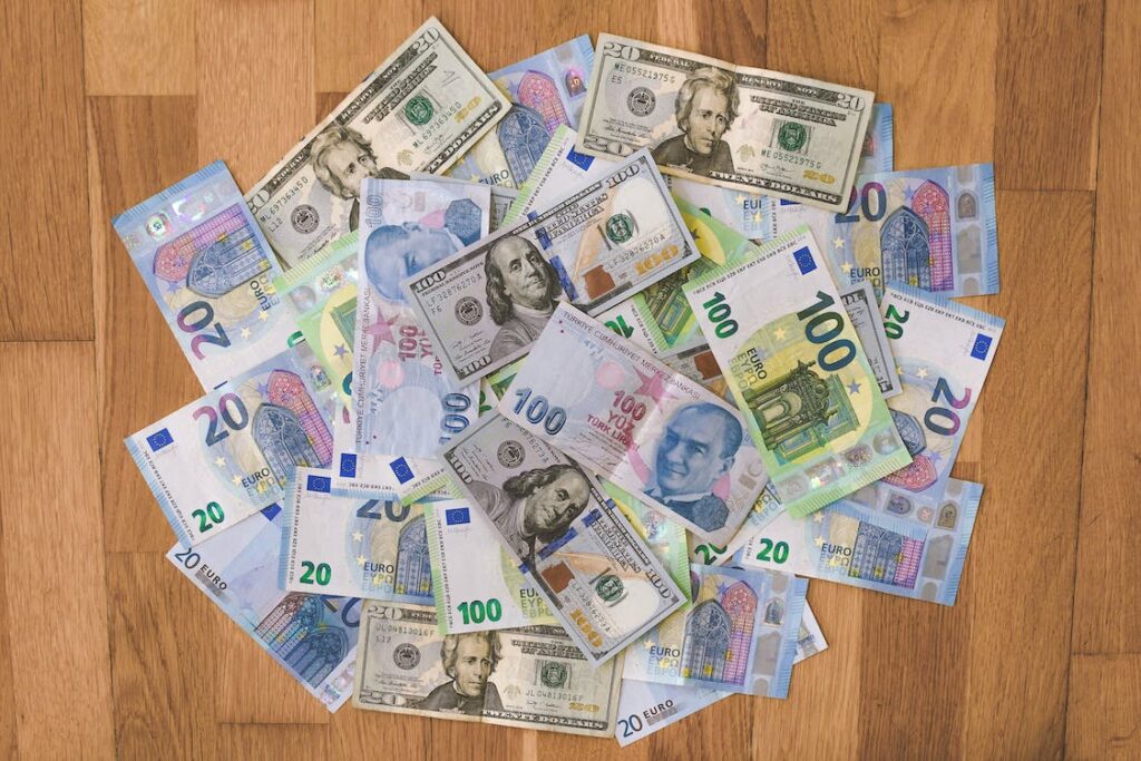Euro and dollar currencies | what currency does france use