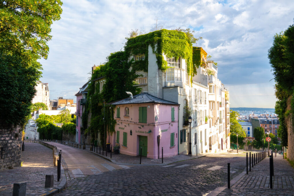 While it is a well-known tourist destination, charming hidden spots like the Maison Rose exist.