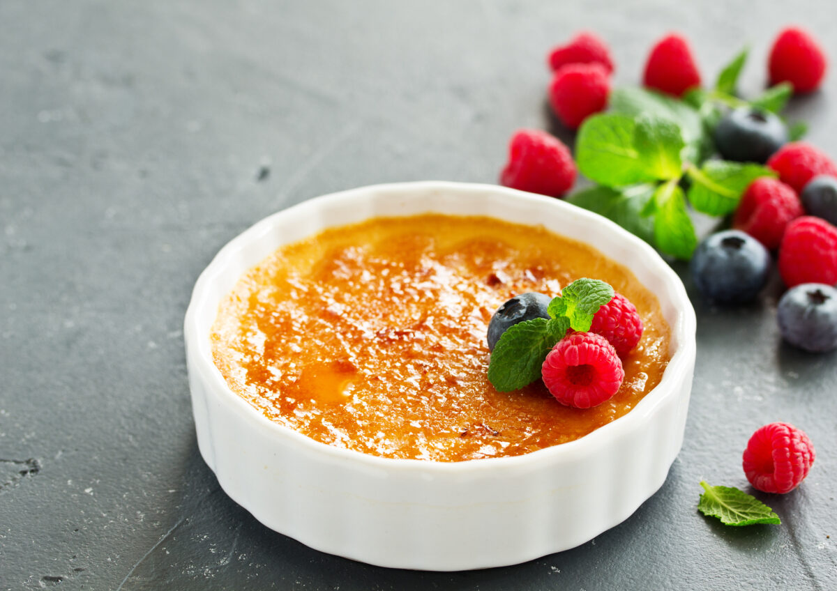 Satisfy your sweet tooth in Paris with the indulgent delight of crème brûlée and an array of exquisite desserts.
