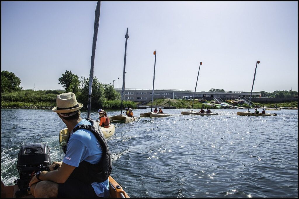 Ile de Loisirs de Vaires-Torcy, a scenic leisure island near Paris, beckons with a plethora of outdoor activities