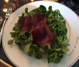 Amandine BLe Café Marly tantalizes the palate with a sumptuous array of appetizers, seamlessly blending traditional French culinary finesse with innovative flavors.