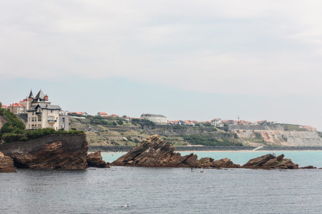 Port Vieux and CĂ´te des Basques, located in Biarritz, France, offer a picturesque coastal experience.