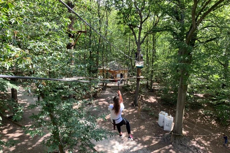 Forêt de Meudon zip line