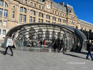 Édicule Guimard of the Saint-Lazare station