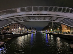 Pont levant de la rue de Crimée