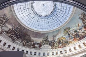 Inside the Bourse de Commerce