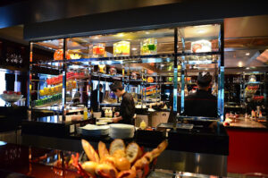 L'Atelier de Joël Robuchon staff preparing