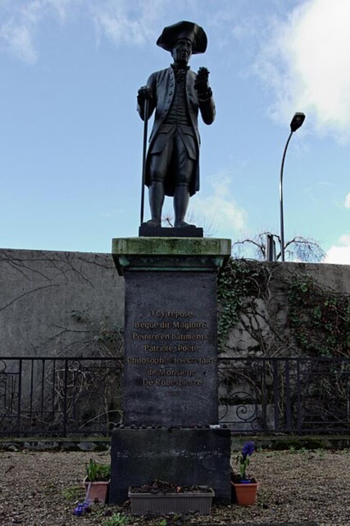 Monument at Grave of François Bègue