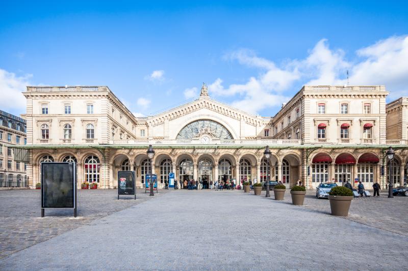 Paris, gare de l'Est, railway station