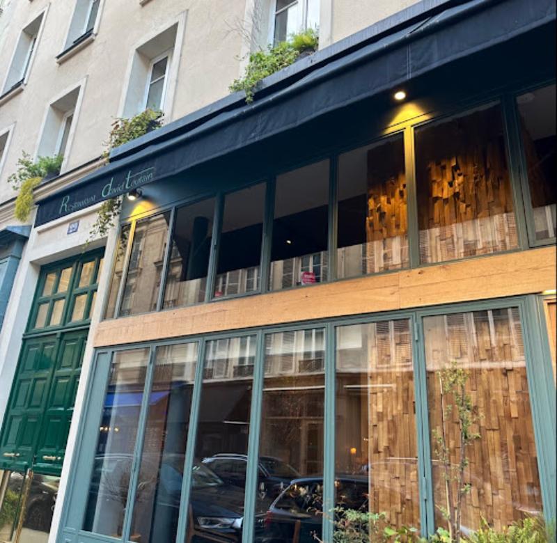 Restaurant David Toutain exterior of restaurant