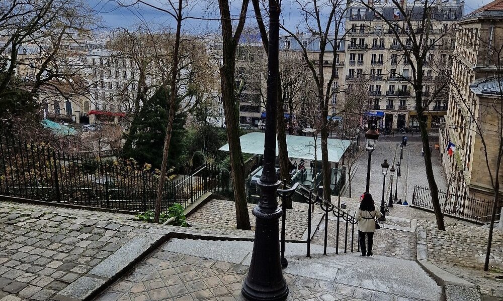 Steps at Rue Foyatier