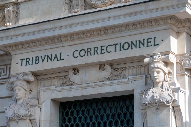 Tribunal correctionnel at Palais de justice