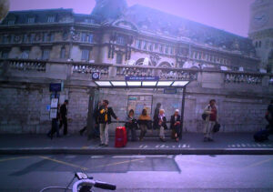 Édicule Guimard of the Gare de Lyon station