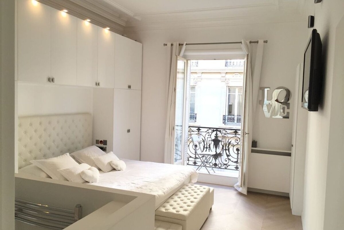 Bedroom interior of Appartement Victor Hugo