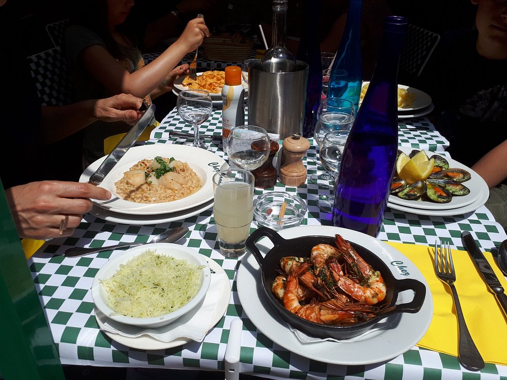 Beautifully arranged table with food and beverages at Chez Janou, a charming restaurant in Paris.