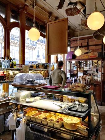 Le Comptoir de la Gastronomie, located in the 1st arrondissement of Paris, is a renowned restaurant and gourmet shop.