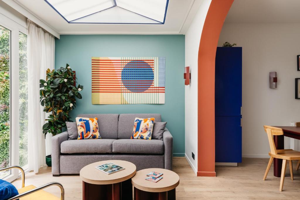Edgar Suites Auteuil – Le Marois living room
