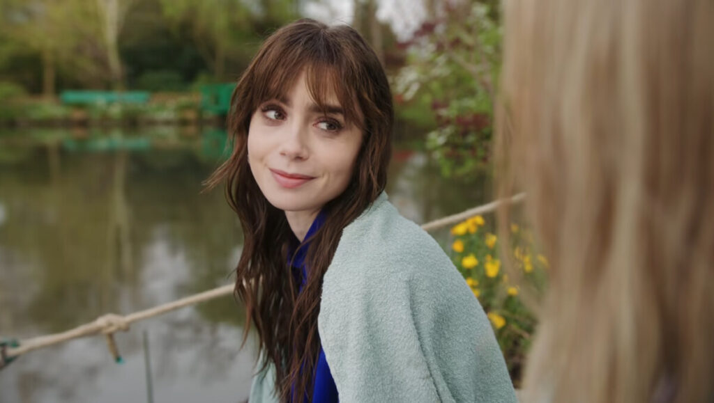 Lily Collins as Emily in Emily in Paris