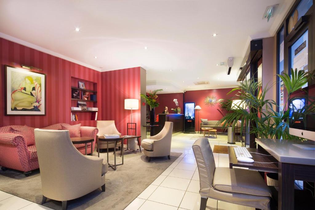 Lobby in Europe Hotel Paris Eiffel
