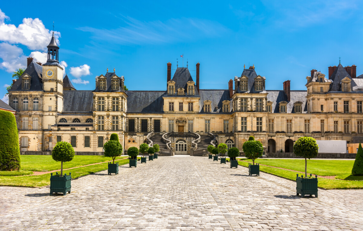 Fontainebleau palace (Chateau de Fontainebleau), France