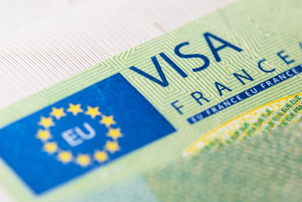 Scehngen Visa the French Embassy Close-up