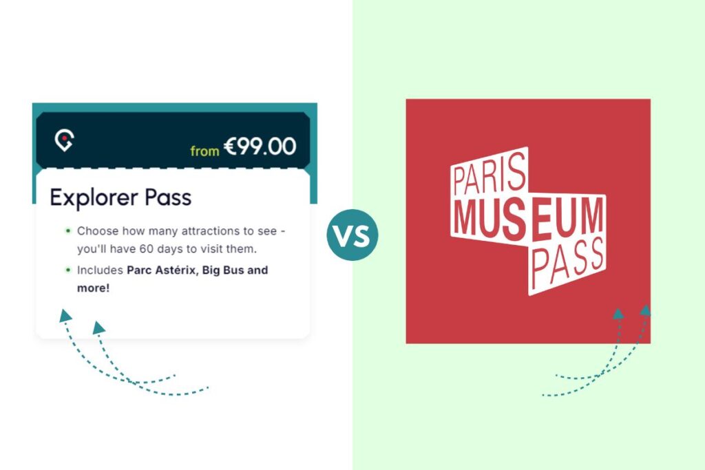 GoCity Paris Explorer Pass vs Paris Museum Pass