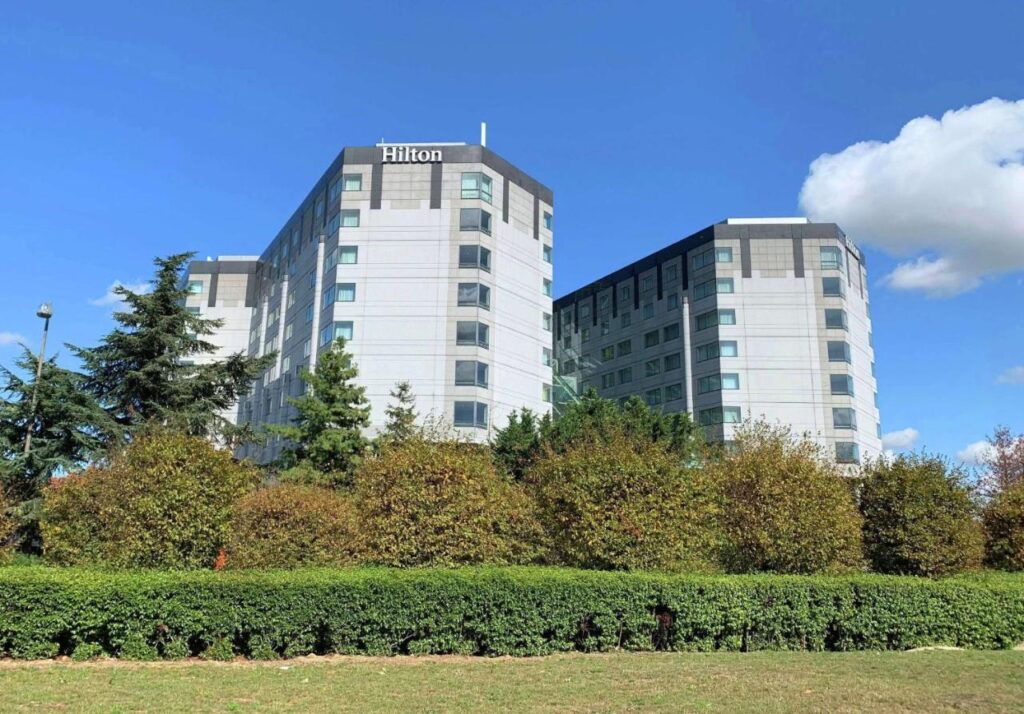Building exterior of Hilton Paris Charles De Gaulle Airport