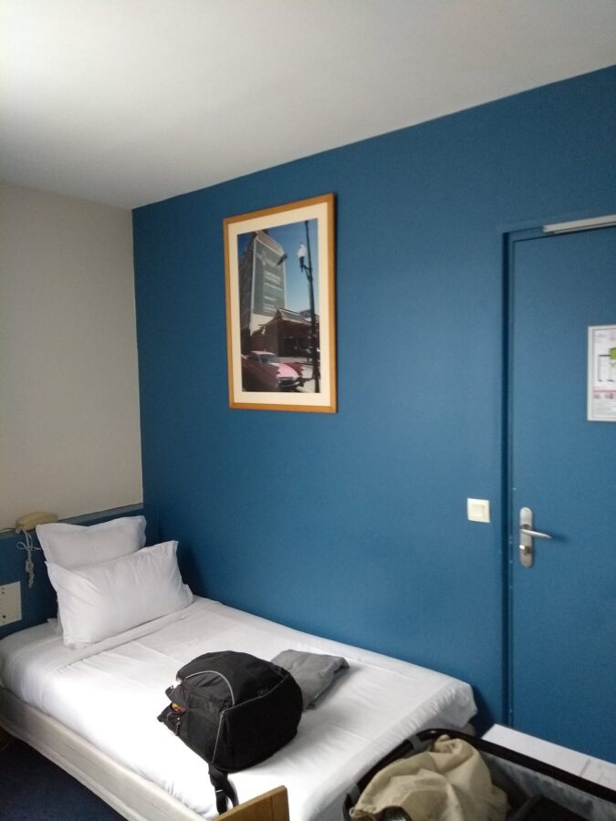 Room interior in Hotel Du Parc Saint Charles