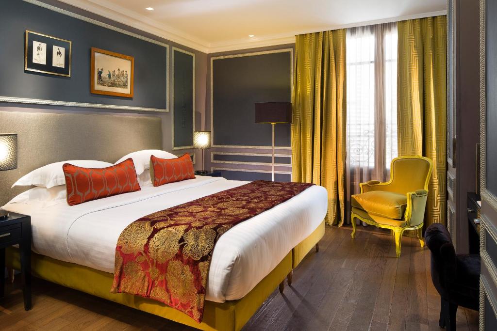 The rooms at Hotel & Spa La Belle Juliette are a harmonious blend of comfort and style, featuring luxurious amenities such as plush bedding, contemporary furnishings, and thoughtful design elements.