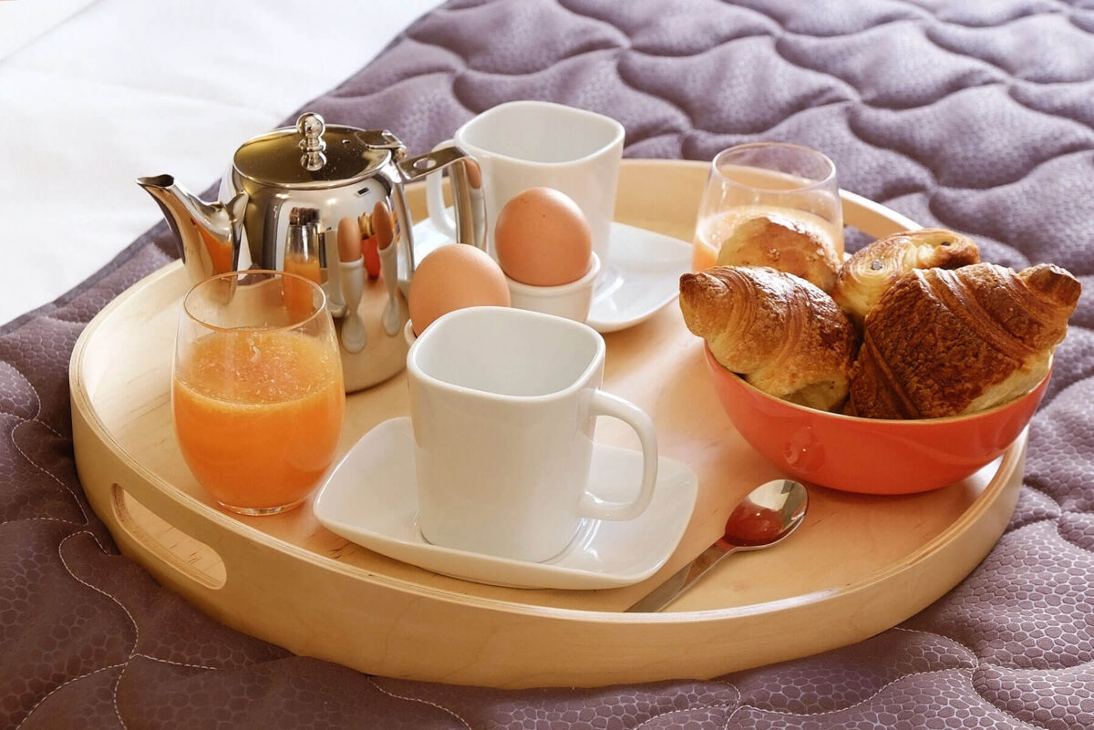 Breakfast meal in Hotel Tivoli Etoile