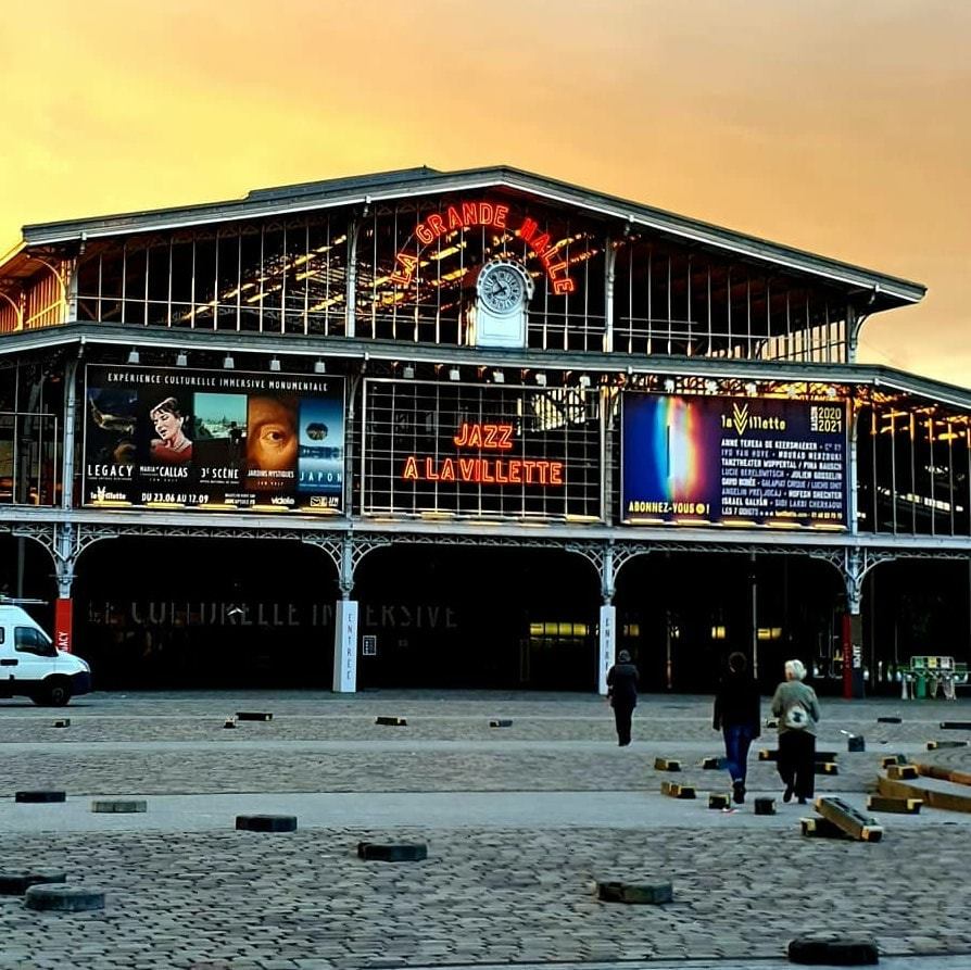 Event venue of the Jazz à la Villette