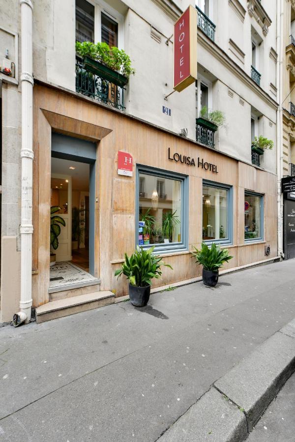 Louisa Hotel Paris building exterior