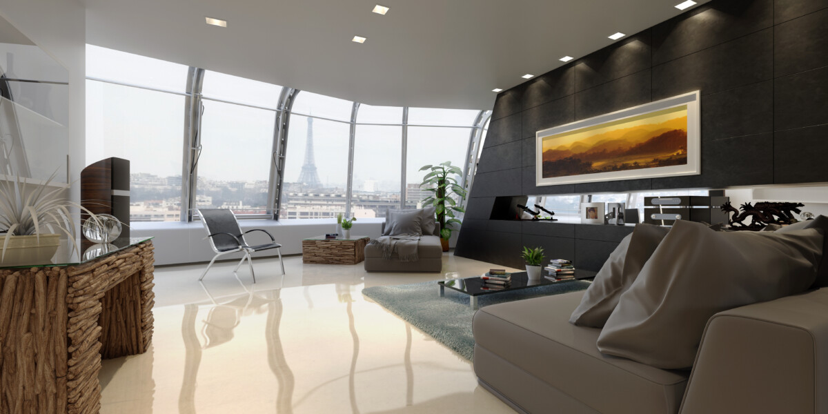 Luxury apartment in Paris