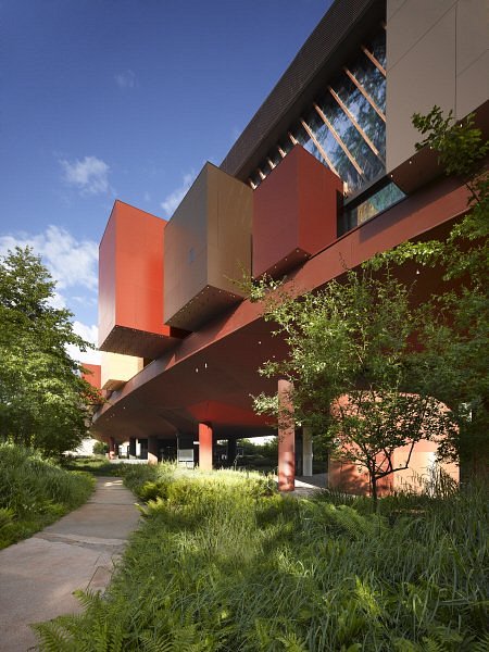 Outside and exterior of Musée du quai Branly - Jacques Chirac