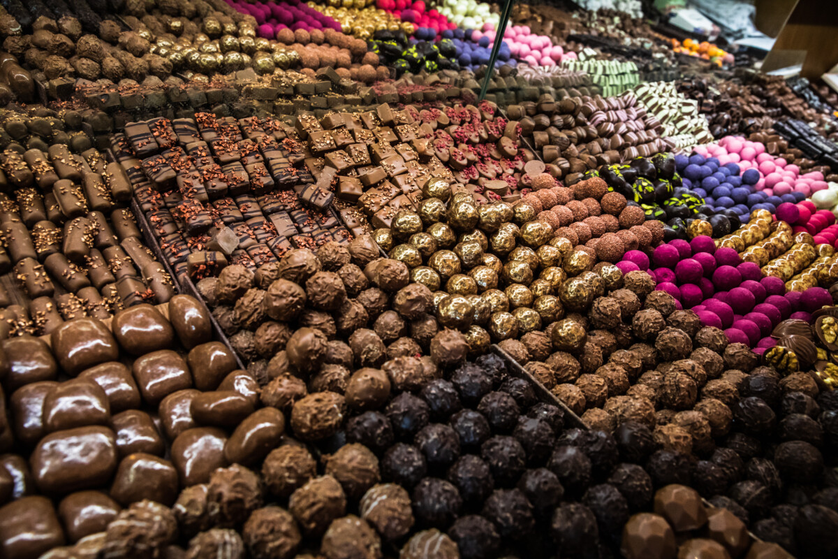 Paris chocolate shop