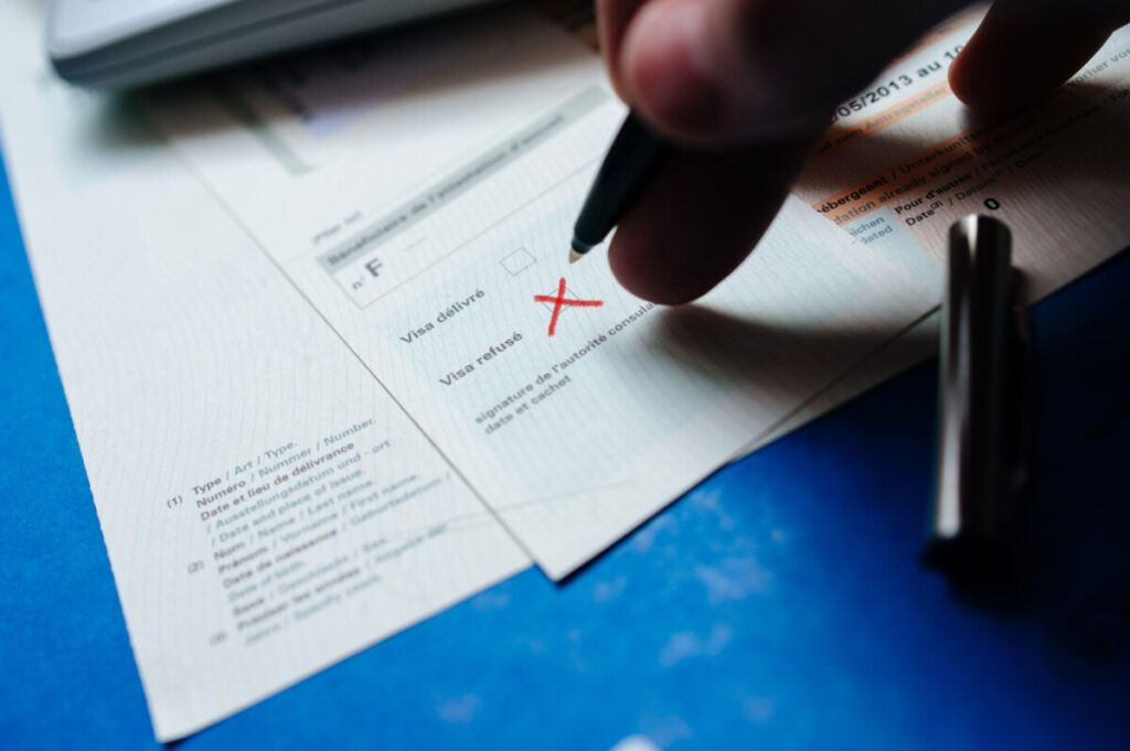Paris, France Visa got refused and denied