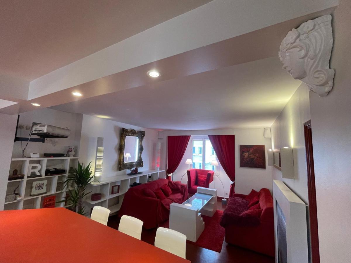 Living room interior in Red Flat Paris