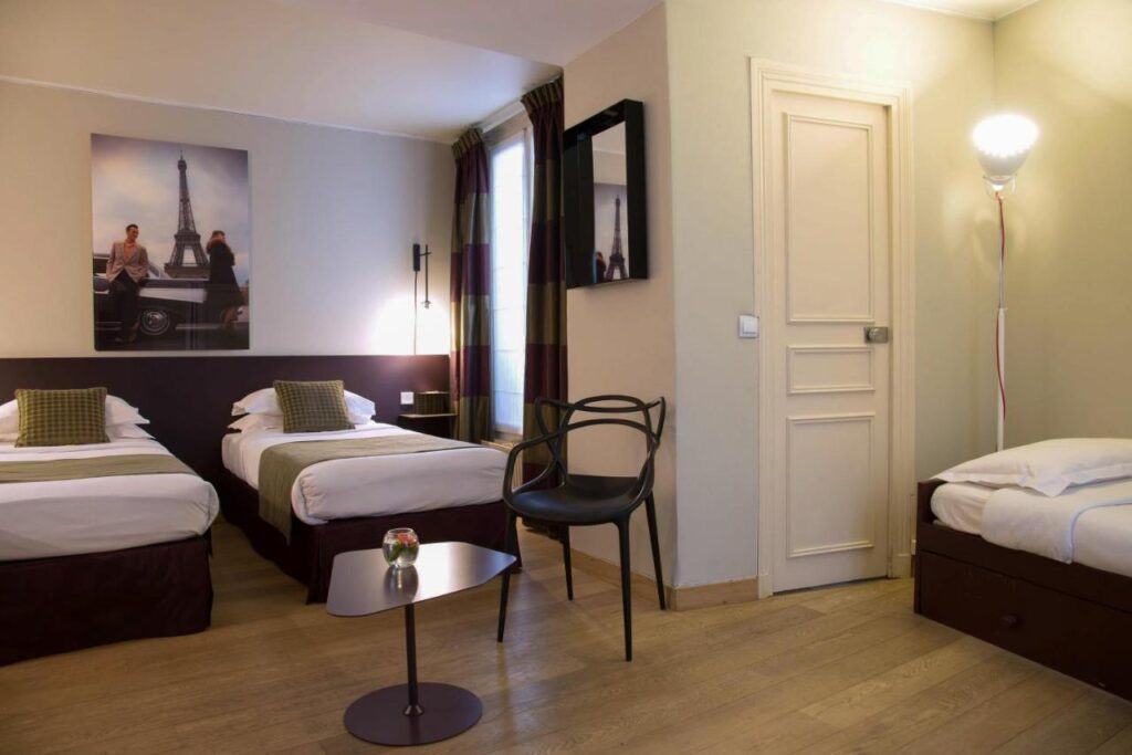 Bedroom interior in Tilsitt Etoile