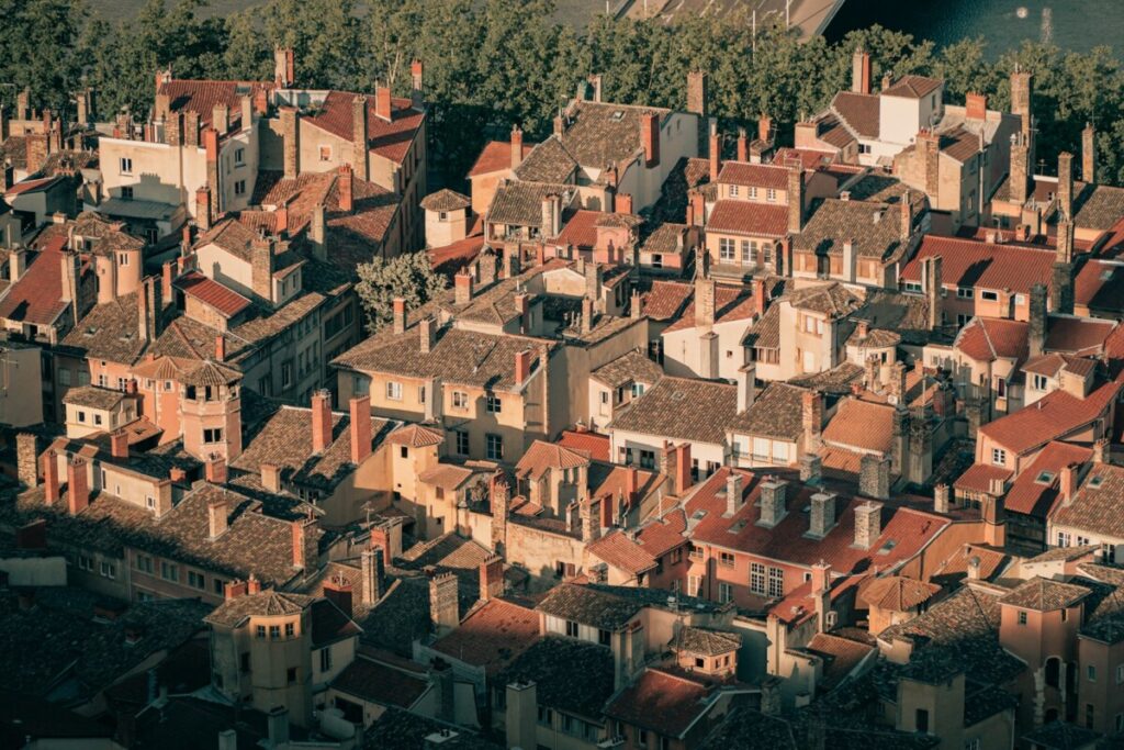 Vieux Lyon in Lyon, France