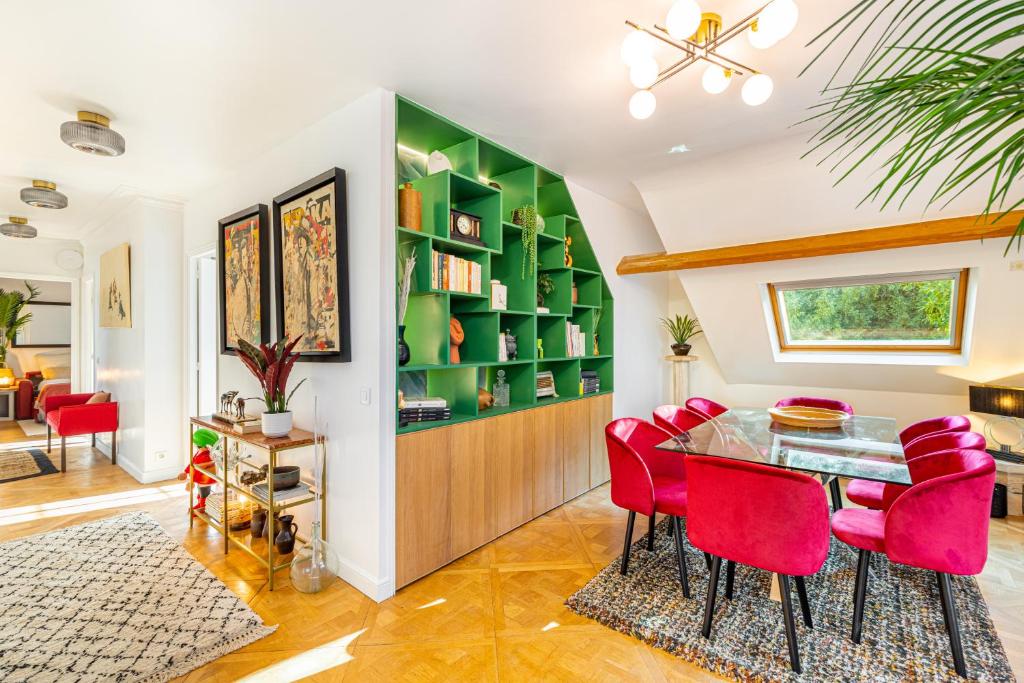 Interior of Villa des Ammonites